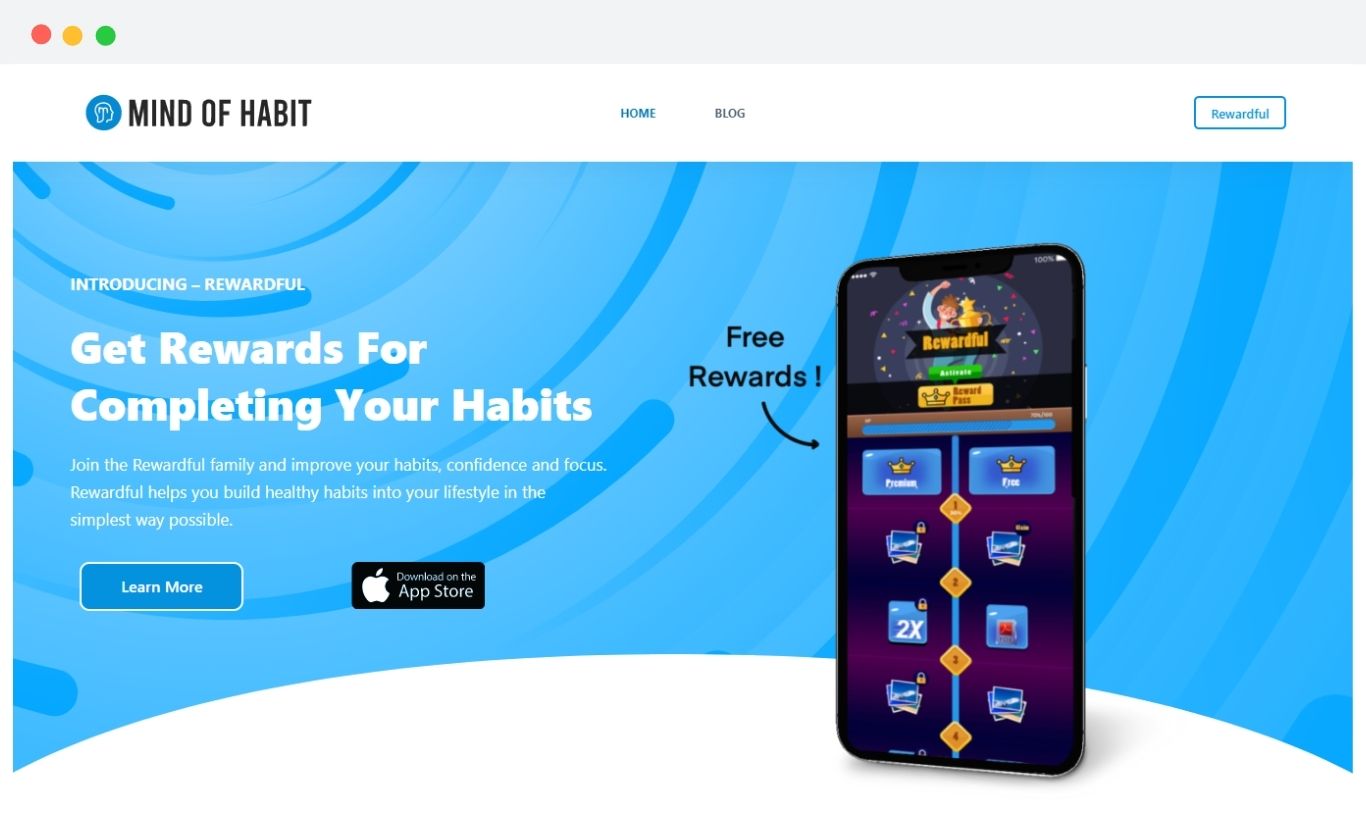 mind of habit home page